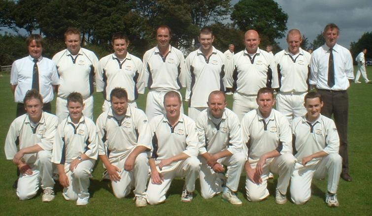 Adrian Harries in a Lawrenny CC line-up